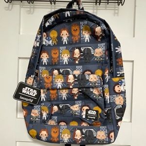 *** STAR WARS *** Brand new Blue Loungefly Star Wars Backpack